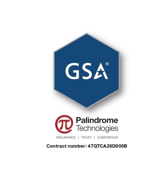 Press Release : Palindrome Technologies Awarded GSA Multiple Award Schedule (MAS) Contract for Highly Adaptive Cybersecurity Services (HACS)